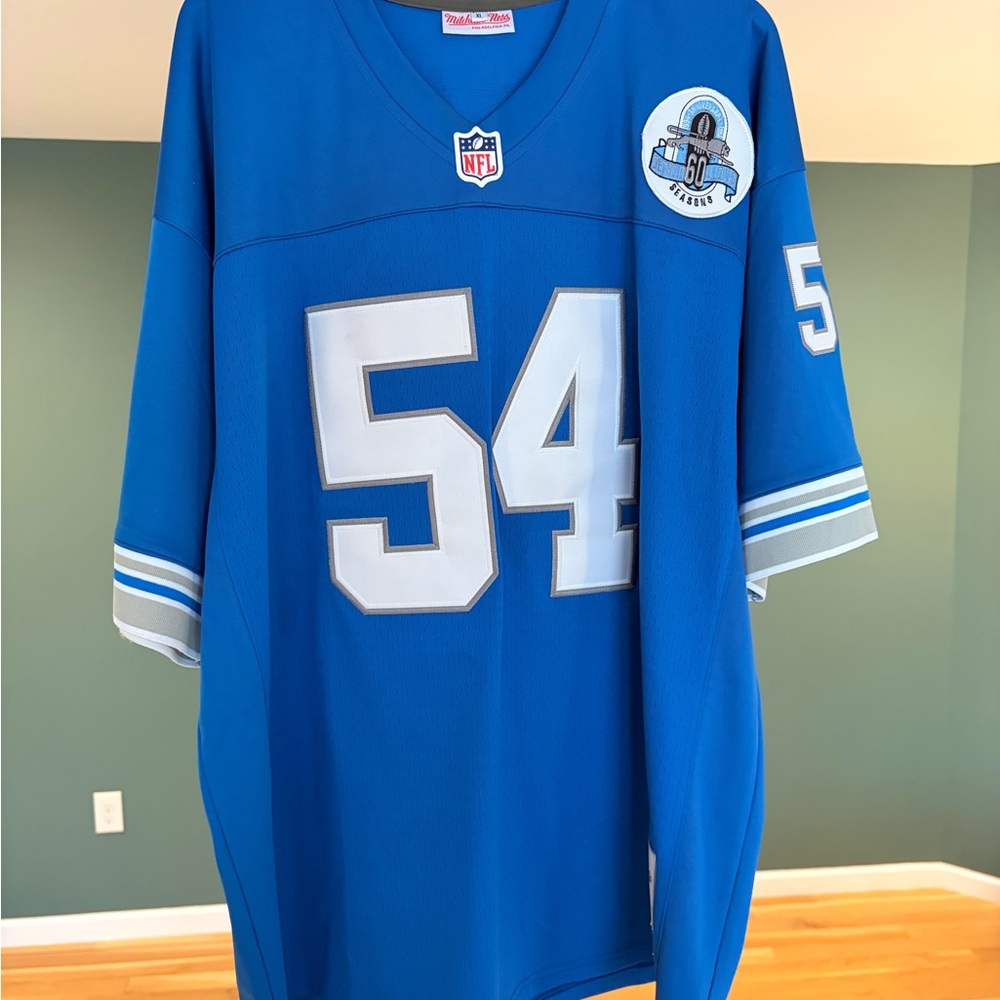 Detroit Lions Authentic Mitchell & Ness Sz. XL Jersey New Without Tags